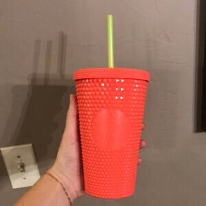 NWT Starbucks Dragonfruit Studded Tumbler